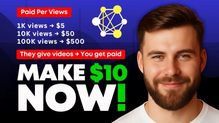 🔴 This Website Pays You Just for Views (No Selling, No Links)