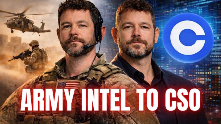From Army Intel in Iraq to CSO of Coinbase | Philip Martin