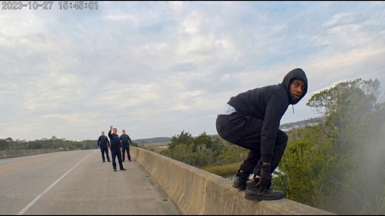 Teenagers Jump Off a Bridge After Shooting 40 Rounds at a 70-Year-Old Woman