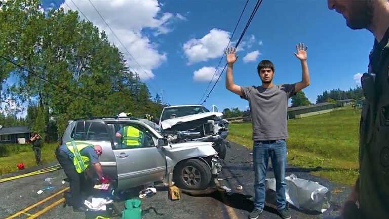Driver Steals Girlfriend's Truck for a Joyride & Wipes Out a 20-Year-Old